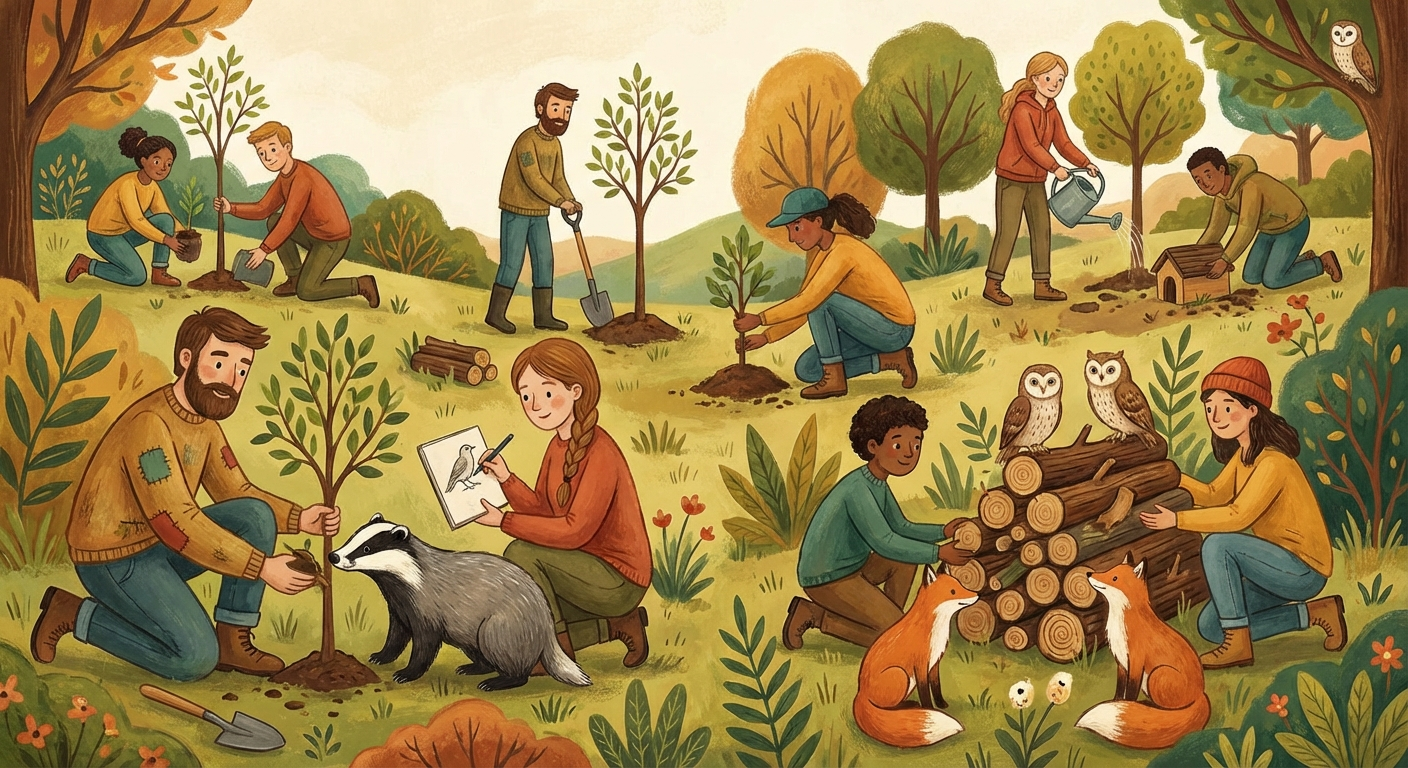 Teamet i Ekornhjelpen